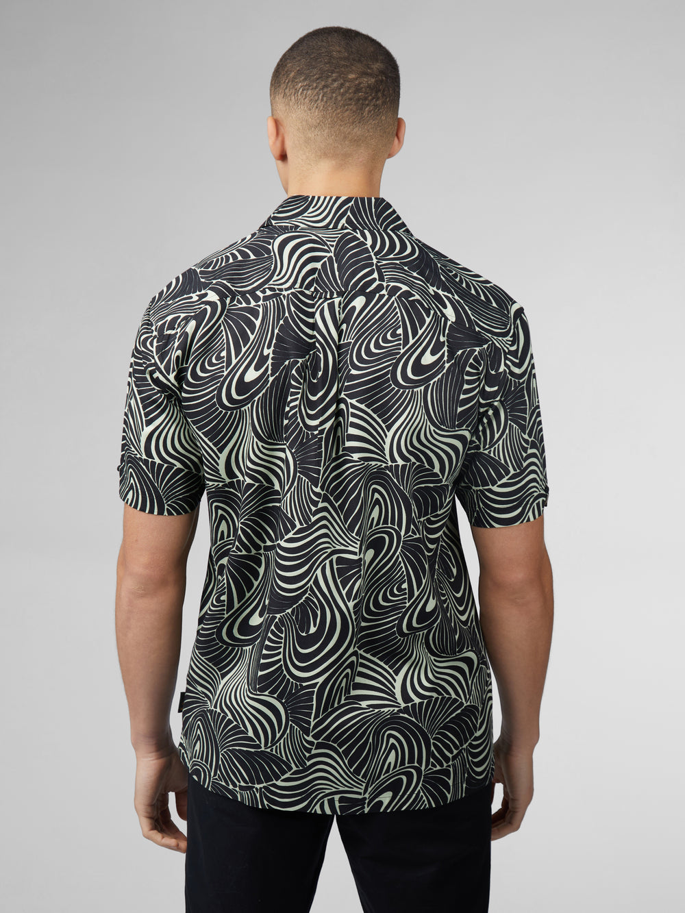 Chemises Ben Sherman B by Ben Sherman Psychedelic Swirl Print Menthe | RFK-23142142